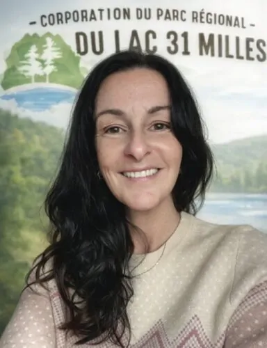 Stéphanie Lavergne, directrice générale,  Corporation du lac des Trente-et-Un Milles